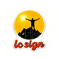 LC SIGN LOGO Fridge Magnet