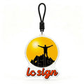 LC SIGN LOGO Metal Keychain