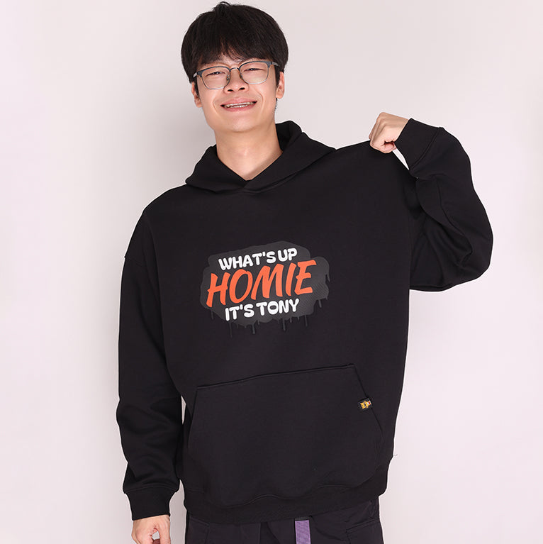 “What’s Up Homie,It's Tony” LC SIGN TONY Merch Black Hoodie