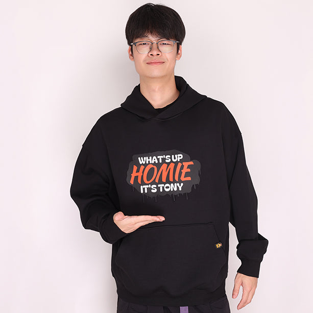 “What’s Up Homie,It's Tony” LC SIGN TONY Merch Black Hoodie
