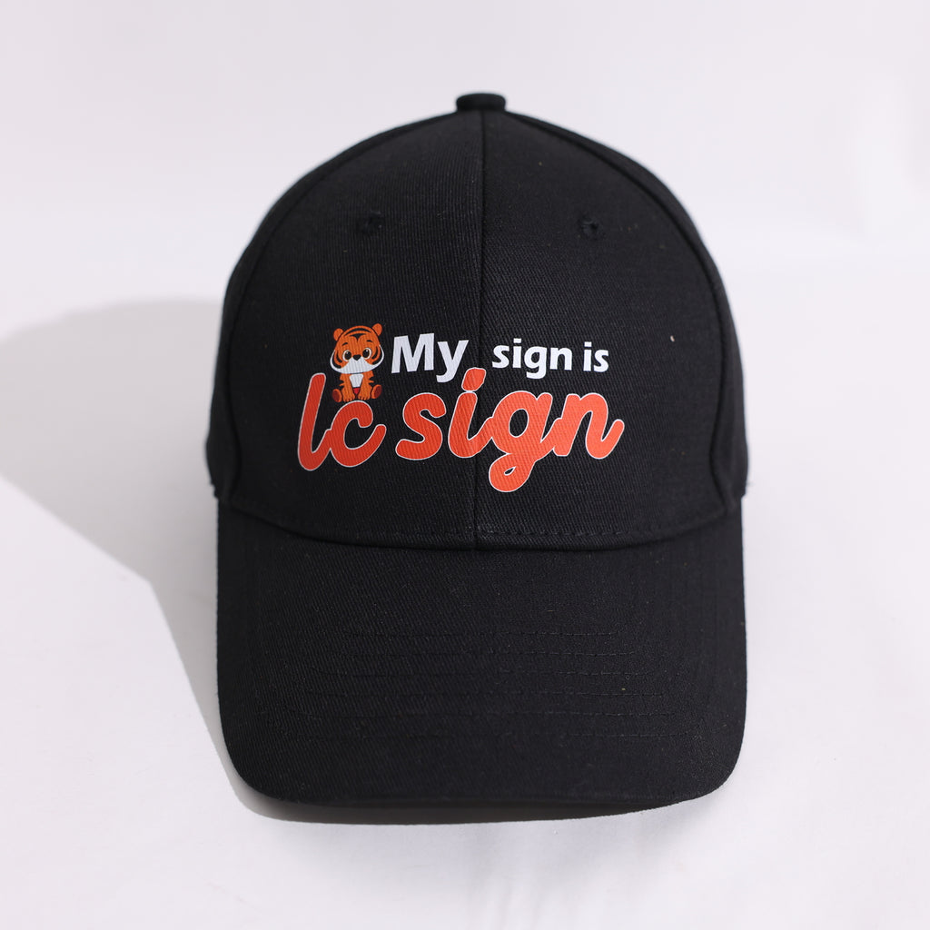 LC SIGN TONY'S HAT(My sign is lc sign)