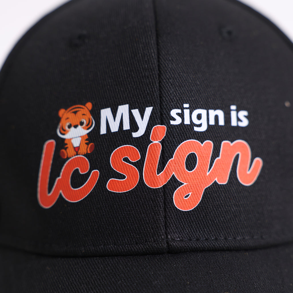 LC SIGN TONY'S HAT(My sign is lc sign)