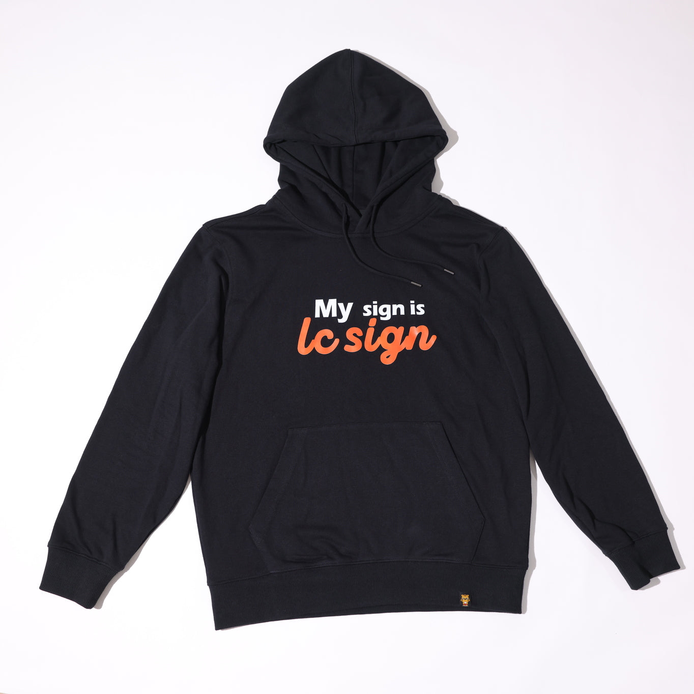 LC Sign Tony Classic Black Pullover Hoodie(My sign is lc sign)