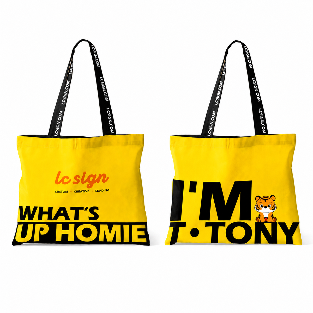LC SIGN TONY'S Tote Bag