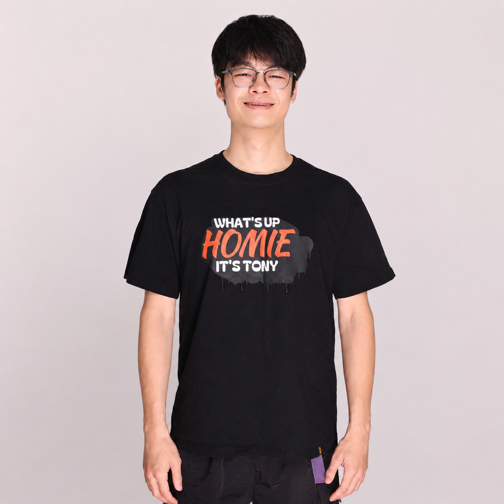 LC SIGN TONY'S T-Shirt(What's up homie,it‘s tony)