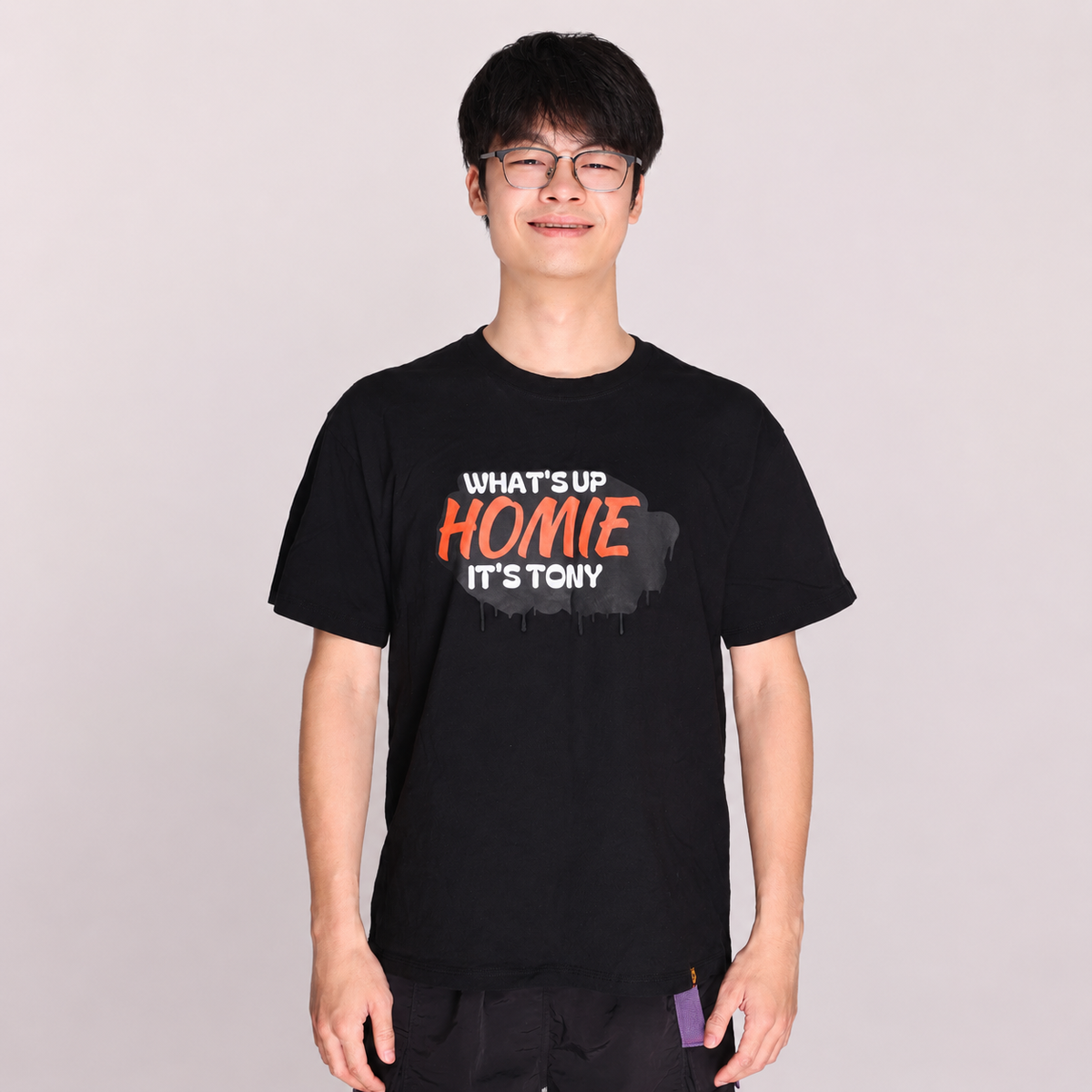 LC SIGN TONY'S T-Shirt(What's up homie,it‘s tony)