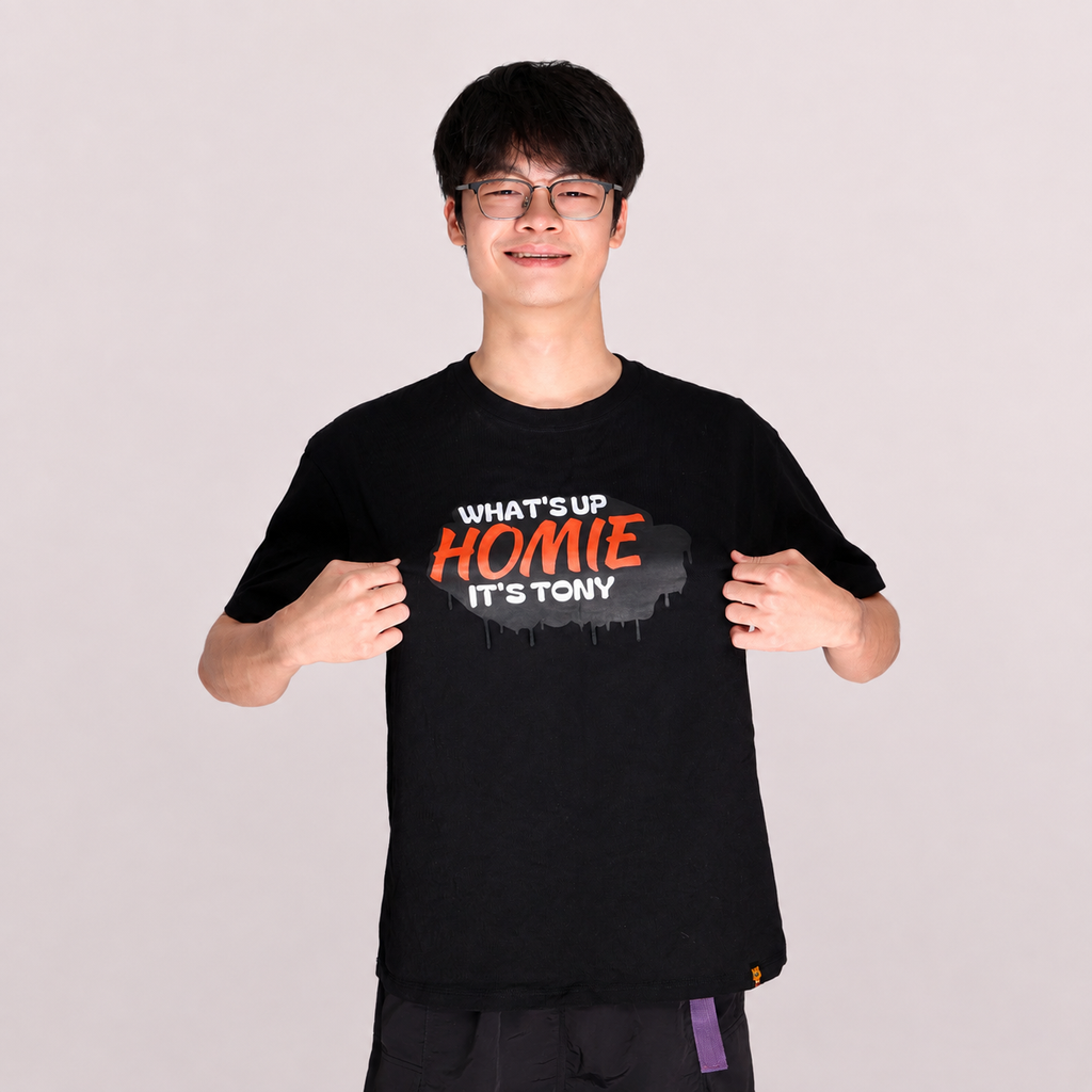 LC SIGN TONY'S T-Shirt(What's up homie,it‘s tony)
