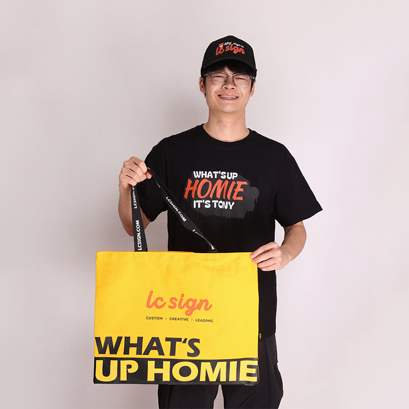 LC SIGN TONY'S Tote Bag