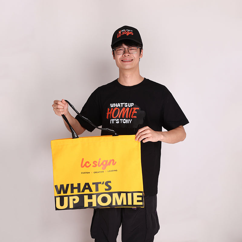 LC SIGN TONY'S Tote Bag