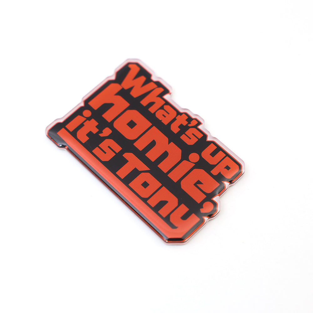 Tony Script Fridge Magnet